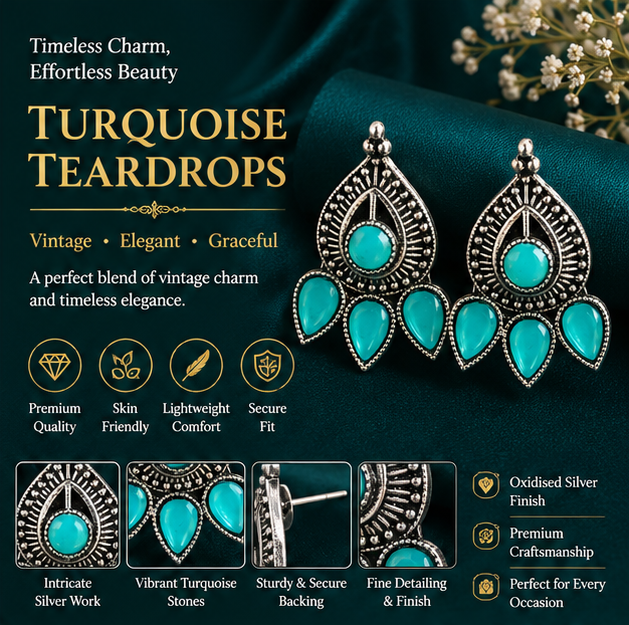 Ruby Pink Stone & Pearl Drop Earrings