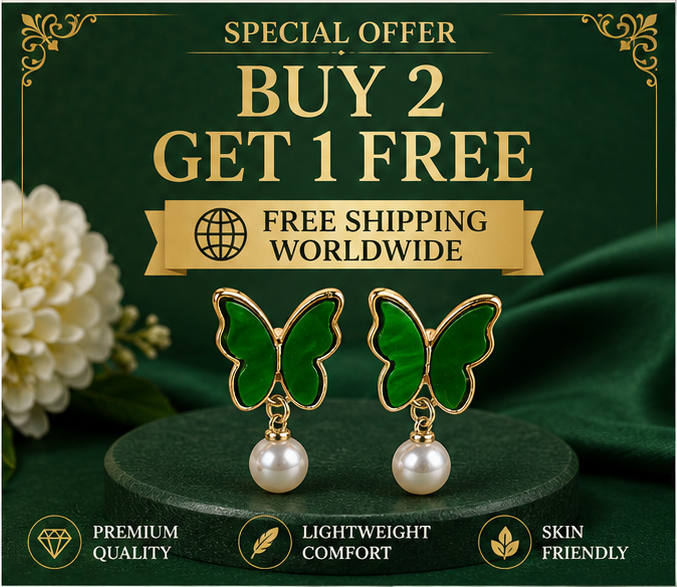 Silver Emerald Green Crystal Teardrop Drop Earrings