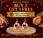 Oxidised Silver Ruby Stone Jhumka Earrings