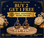 Rose Gold Multicolor Crystal Paisley Statement Stud Earrings