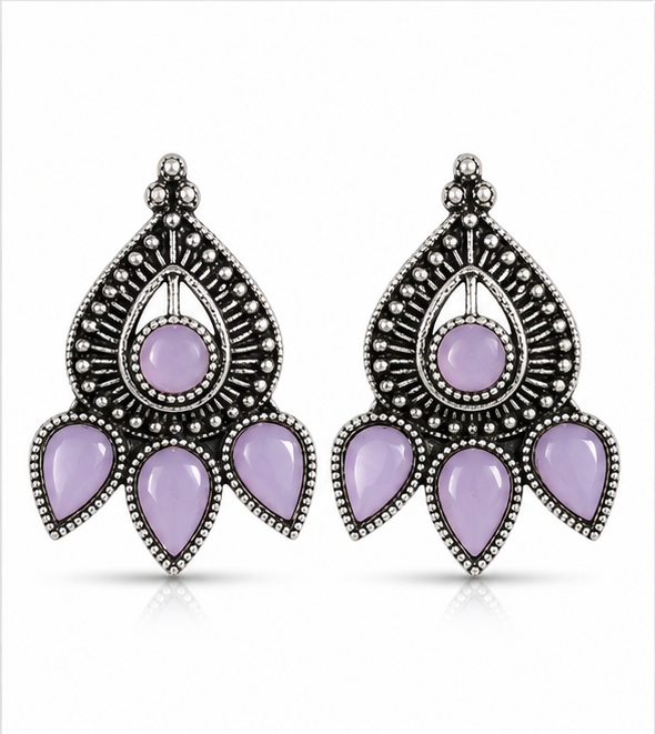 Gold Pearl Butterfly Drop Earrings