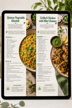 The 90-Day Challenge: 180 Everyday Indian Meals for Weight Loss & to Manage Diabetes, Thyroid, PCOD & BP